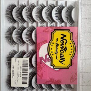 NEWCALLY  BEAUTY NATURAL MINK EYELASHES - 14 SETS